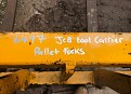 JCB Tool Carrier Pallet Forks